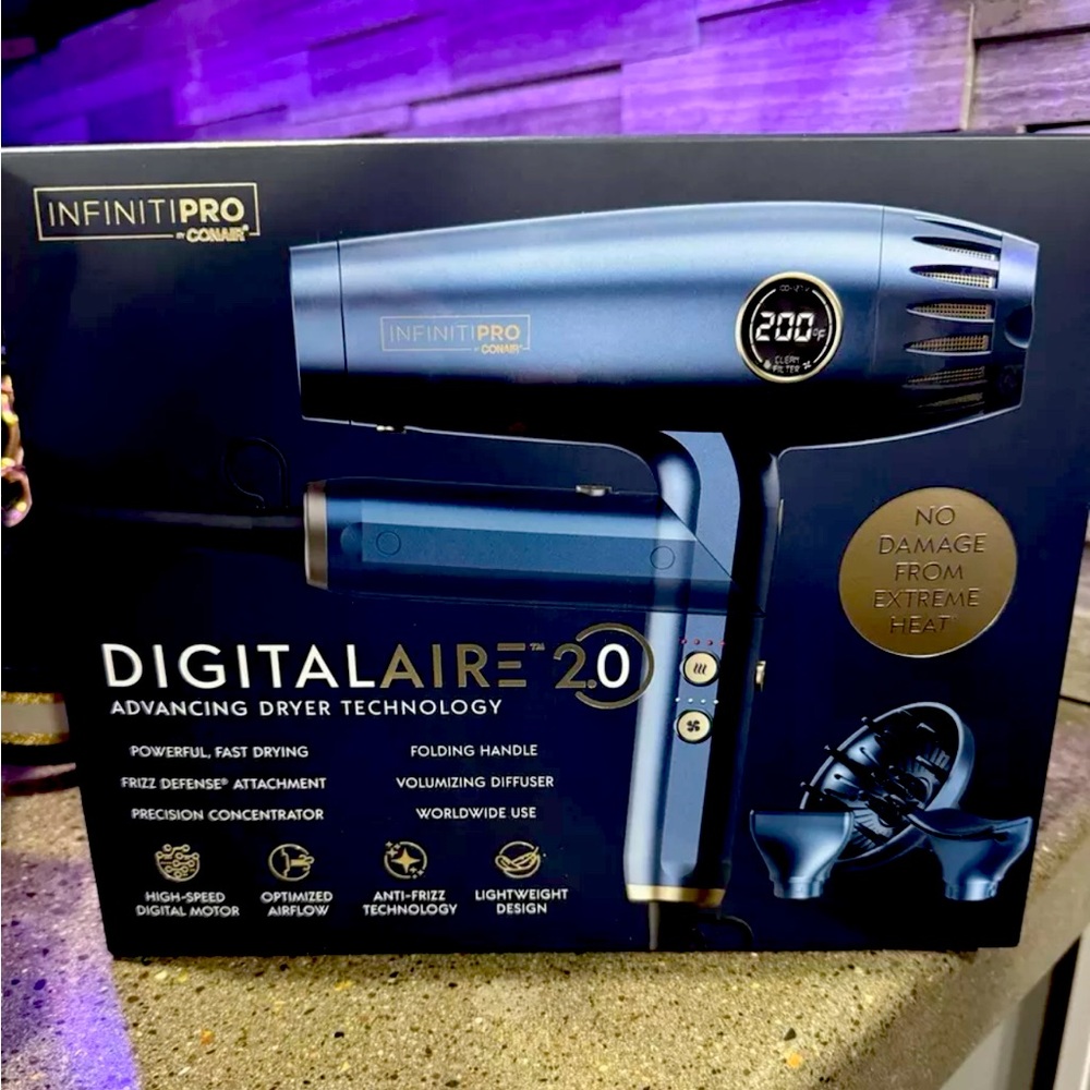 InfinitiPro by Conair Digitalaire 2.0 Blow Dryer